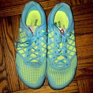 REEBOK Crossfit Training Shoes 🏋️‍♀️🏋🏻‍♂️💚💙